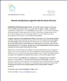 Kiwanis Family House Appoints Interim House D…